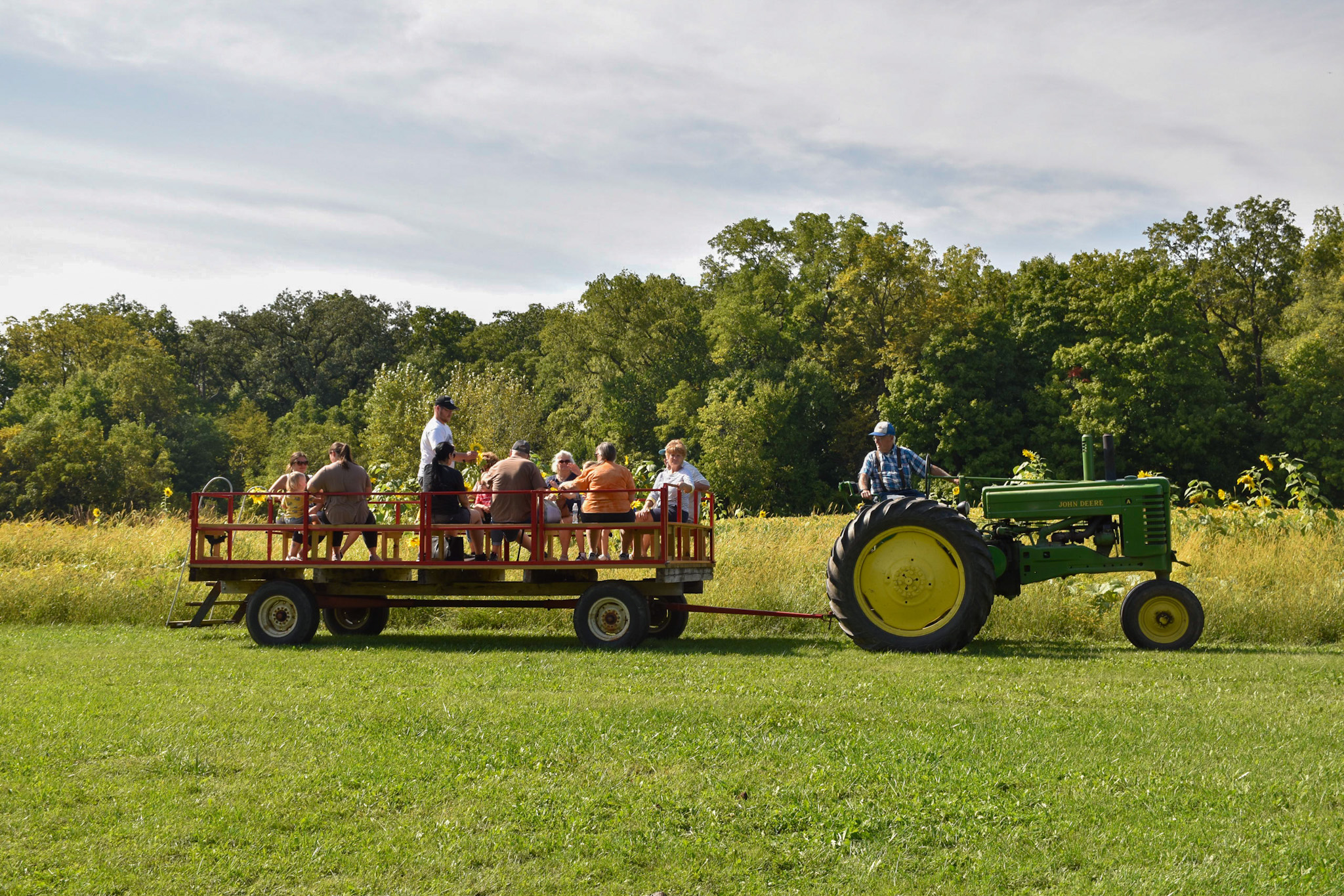 tractor ride